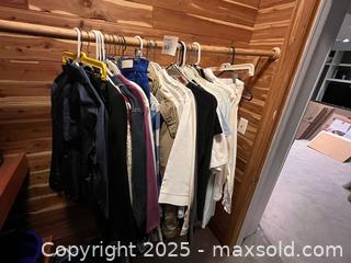 MaxSold Auction: Rack of Women’s Clothing – Mostly Size M - Fort Washington (Maryland, USA) SELLER MANAGED Estate Sale Online Auction - Hatton Point Road