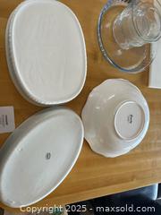 MaxSold Auction: Serving Platters &#38; Mixing Bowls – Gibson, Emily, Pyrex &#38; More - Fort Washington (Maryland, USA) SELLER MANAGED Estate Sale Online Auction - Hatton Point Road