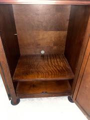 MaxSold Auction: Solid Hardwood TV Cabinet with Two Doors & Cord Access - Fort Washington (Maryland, USA) SELLER MANAGED Estate Sale Online Auction - Hatton Point Road