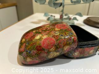 MaxSold Auction: Vintage German Figurines, Floral Box, Metal Tree, Glass Cloche - Fort Washington (Maryland, USA) SELLER MANAGED Estate Sale Online Auction - Hatton Point Road