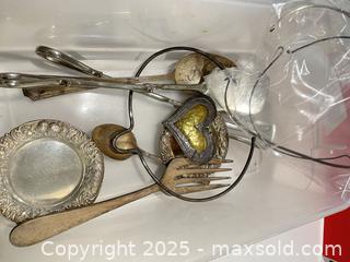 MaxSold Auction: Vintage Silverplate Flatware & Small Dish Lot - Fort Washington (Maryland, USA) SELLER MANAGED Estate Sale Online Auction - Hatton Point Road
