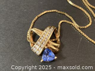 MaxSold Auction: 14KT Pendent With 10KT Chain - North Vancouver (British Columbia, Canada) PARTNER MANAGED Downsizing Online Auction - 14th Street West