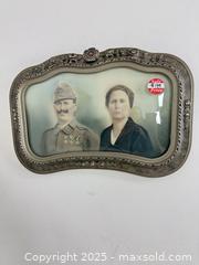 MaxSold Auction: Antique colourized hand tinted war photo in period frame with convex glass - Vancouver (British Columbia, Canada) SELLER MANAGED Reseller Online Auction - Main Street