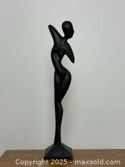 MaxSold Auction: Hand carved female nude wood MCM sculpture - Vancouver (British Columbia, Canada) SELLER MANAGED Reseller Online Auction - Main Street
