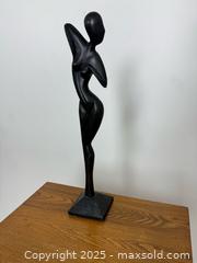 MaxSold Auction: Hand carved female nude wood MCM sculpture - Vancouver (British Columbia, Canada) SELLER MANAGED Reseller Online Auction - Main Street