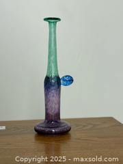 MaxSold Auction: Handblown Kosta Boda Sweden stovepipe vase by Bertil Vallien  - Vancouver (British Columbia, Canada) SELLER MANAGED Reseller Online Auction - Main Street