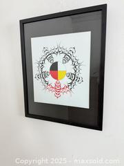 MaxSold Auction: Jennifer Annais Pighin ‘Wu-Fu- Five fortune bats & medicine wheel’ - Vancouver (British Columbia, Canada) SELLER MANAGED Reseller Online Auction - Main Street