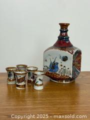 MaxSold Auction: Ken Edwards Mexico tonala pottery decanter set - Vancouver (British Columbia, Canada) SELLER MANAGED Reseller Online Auction - Main Street