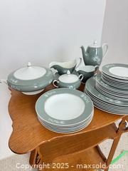 MaxSold Auction: Large assorted dinnerware collection of English Simpson potteries ‘Haselmere’ pattern - Vancouver (British Columbia, Canada) SELLER MANAGED Reseller Online Auction - Main Street