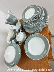 MaxSold Auction: Large assorted dinnerware collection of English Simpson potteries ‘Haselmere’ pattern - Vancouver (British Columbia, Canada) SELLER MANAGED Reseller Online Auction - Main Street