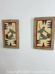 MaxSold Auction: MCM devonware chalkware wall plaques handpainted - Vancouver (British Columbia, Canada) SELLER MANAGED Reseller Online Auction - Main Street