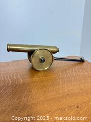 MaxSold Auction: MCM stylized brass cannon - Vancouver (British Columbia, Canada) SELLER MANAGED Reseller Online Auction - Main Street