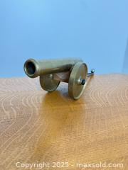 MaxSold Auction: MCM stylized brass cannon - Vancouver (British Columbia, Canada) SELLER MANAGED Reseller Online Auction - Main Street