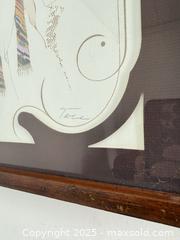 MaxSold Auction: MCM William Tara framed lithograph  - Vancouver (British Columbia, Canada) SELLER MANAGED Reseller Online Auction - Main Street