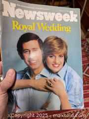 MaxSold Auction: Mixed lot 1981 Royal wedding memorabilia - Vancouver (British Columbia, Canada) SELLER MANAGED Reseller Online Auction - Main Street