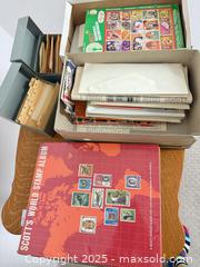 MaxSold Auction: Mixed lot of vintage stamps - Vancouver (British Columbia, Canada) SELLER MANAGED Reseller Online Auction - Main Street