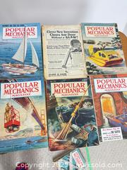MaxSold Auction: Mixed lot original 1940s/ 1950s popular mechanics magazines  - Vancouver (British Columbia, Canada) SELLER MANAGED Reseller Online Auction - Main Street