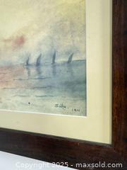 MaxSold Auction: Original 1916 watercolour on paper - Vancouver (British Columbia, Canada) SELLER MANAGED Reseller Online Auction - Main Street