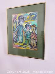 MaxSold Auction: Original 1974 oil on canvas by Shirley Klein - Vancouver (British Columbia, Canada) SELLER MANAGED Reseller Online Auction - Main Street