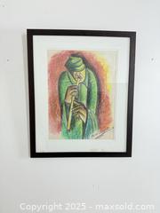 MaxSold Auction: Original contemporary pastel on paper - Vancouver (British Columbia, Canada) SELLER MANAGED Reseller Online Auction - Main Street