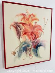 MaxSold Auction: Original signed contemporary watercolour on board - Vancouver (British Columbia, Canada) SELLER MANAGED Reseller Online Auction - Main Street