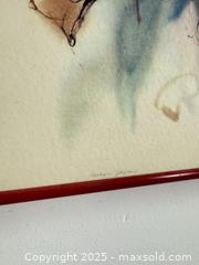 MaxSold Auction: Original signed contemporary watercolour on board - Vancouver (British Columbia, Canada) SELLER MANAGED Reseller Online Auction - Main Street