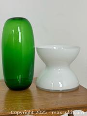 MaxSold Auction: Pair of 90s Ikea hand blown glass vases - Vancouver (British Columbia, Canada) SELLER MANAGED Reseller Online Auction - Main Street
