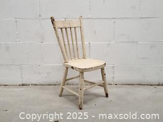 MaxSold Auction: Antique Doll Child Chair - Toronto (Ontario, Canada) SELLER MANAGED Estate Sale Online Auction - Wicksteed Avenue (STORAGE)