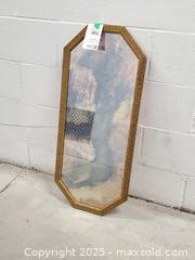 MaxSold Auction: Antique Golden Frame Octagonal Mirror - Toronto (Ontario, Canada) SELLER MANAGED Estate Sale Online Auction - Wicksteed Avenue (STORAGE)