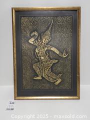 MaxSold Auction: Antique Thai Temple Rubbing in Frame - Toronto (Ontario, Canada) SELLER MANAGED Estate Sale Online Auction - Wicksteed Avenue (STORAGE)
