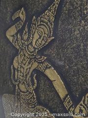 MaxSold Auction: Antique Thai Temple Rubbing in Frame - Toronto (Ontario, Canada) SELLER MANAGED Estate Sale Online Auction - Wicksteed Avenue (STORAGE)