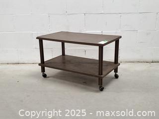 MaxSold Auction: MCM Rolling Table - Toronto (Ontario, Canada) SELLER MANAGED Estate Sale Online Auction - Wicksteed Avenue (STORAGE)