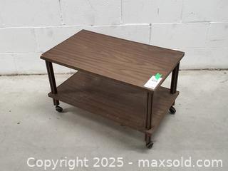 MaxSold Auction: MCM Rolling Table - Toronto (Ontario, Canada) SELLER MANAGED Estate Sale Online Auction - Wicksteed Avenue (STORAGE)