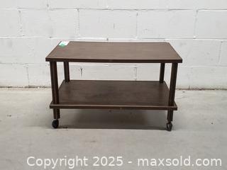MaxSold Auction: MCM Rolling Table - Toronto (Ontario, Canada) SELLER MANAGED Estate Sale Online Auction - Wicksteed Avenue (STORAGE)