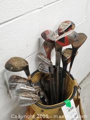 MaxSold Auction: Vintage Golf Clubs and Bag - Set C - Toronto (Ontario, Canada) SELLER MANAGED Estate Sale Online Auction - Wicksteed Avenue (STORAGE)