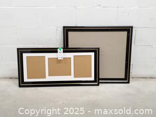 MaxSold Auction: Vintage Large Lacquered Photo Frames, Set of 2 - Toronto (Ontario, Canada) SELLER MANAGED Estate Sale Online Auction - Wicksteed Avenue (STORAGE)