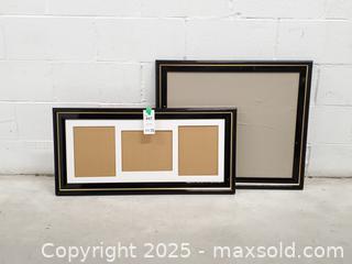 MaxSold Auction: Vintage Large Lacquered Photo Frames, Set of 2 - Toronto (Ontario, Canada) SELLER MANAGED Estate Sale Online Auction - Wicksteed Avenue (STORAGE)