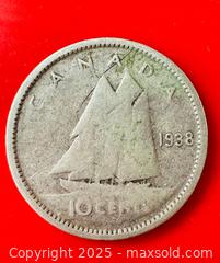 MaxSold Auction: 1939 and 1939 Canada Silver Dimes A - Surrey (British Columbia, Canada) SELLER MANAGED Downsizing Online Auction -  75a Avenue