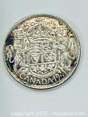 MaxSold Auction: 1941 Canada Half Dollar - Silver A - Surrey (British Columbia, Canada) SELLER MANAGED Downsizing Online Auction -  75a Avenue