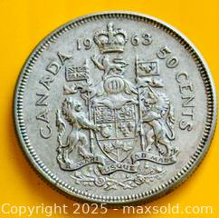 MaxSold Auction: 1965 Canada Half Dollar - Silver A - Surrey (British Columbia, Canada) SELLER MANAGED Downsizing Online Auction -  75a Avenue