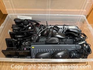 MaxSold Auction: Bin of Computer Electronics B - Surrey (British Columbia, Canada) SELLER MANAGED Downsizing Online Auction -  75a Avenue