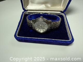 MaxSold Auction: BULOVA Precisionist Lady’s Wrist Watch 96R153  - Surrey (British Columbia, Canada) SELLER MANAGED Downsizing Online Auction -  75a Avenue