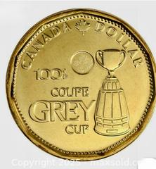 MaxSold Auction: Canada 2012 Loonie — Grey Cup 100th A - Surrey (British Columbia, Canada) SELLER MANAGED Downsizing Online Auction -  75a Avenue