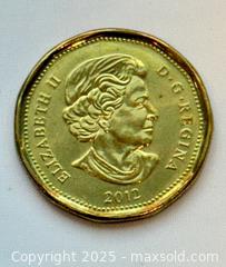 MaxSold Auction: Canada 2012 Loonie — Grey Cup 100th A - Surrey (British Columbia, Canada) SELLER MANAGED Downsizing Online Auction -  75a Avenue