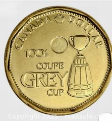 MaxSold Auction: Canada 2012 Loonie — Grey Cup 100th A - Surrey (British Columbia, Canada) SELLER MANAGED Downsizing Online Auction -  75a Avenue