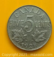 MaxSold Auction: Canada Five Cent Coin - Nickel A - Surrey (British Columbia, Canada) SELLER MANAGED Downsizing Online Auction -  75a Avenue