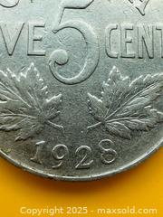 MaxSold Auction: Canada Five Cent Coin - Nickel A - Surrey (British Columbia, Canada) SELLER MANAGED Downsizing Online Auction -  75a Avenue