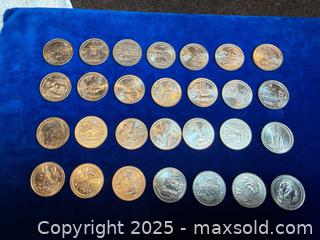 MaxSold Auction: Collection of “America the Beautiful” Quarters Program  A - Surrey (British Columbia, Canada) SELLER MANAGED Downsizing Online Auction -  75a Avenue
