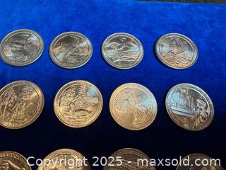MaxSold Auction: Collection of “America the Beautiful” Quarters Program  A - Surrey (British Columbia, Canada) SELLER MANAGED Downsizing Online Auction -  75a Avenue