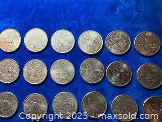 MaxSold Auction: Collection of the State Quarters Program A - Surrey (British Columbia, Canada) SELLER MANAGED Downsizing Online Auction -  75a Avenue